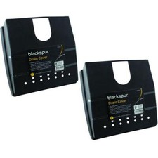 Plastic Drain Guard Gutter Cover Garden Leaf Down Pipe Outdoor Protector Barrier