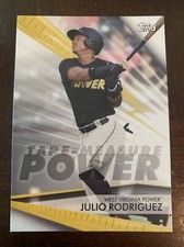 2020 Julio Rodriguez Topps Pro Debut Tape-Measure Power Insert #TMP-JR Mariners