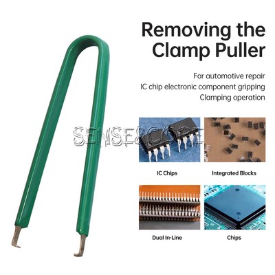 IC Chip Extractor Circuit ROM Mother Board Remover Puller Plier Tool PLCC U-Type