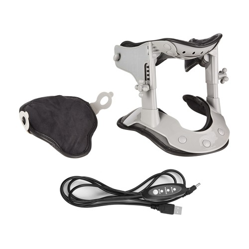 Cervical Neck Traction Device Adjustable Neck Stretcher Collar for Pain Relief - Picture 4 of 8