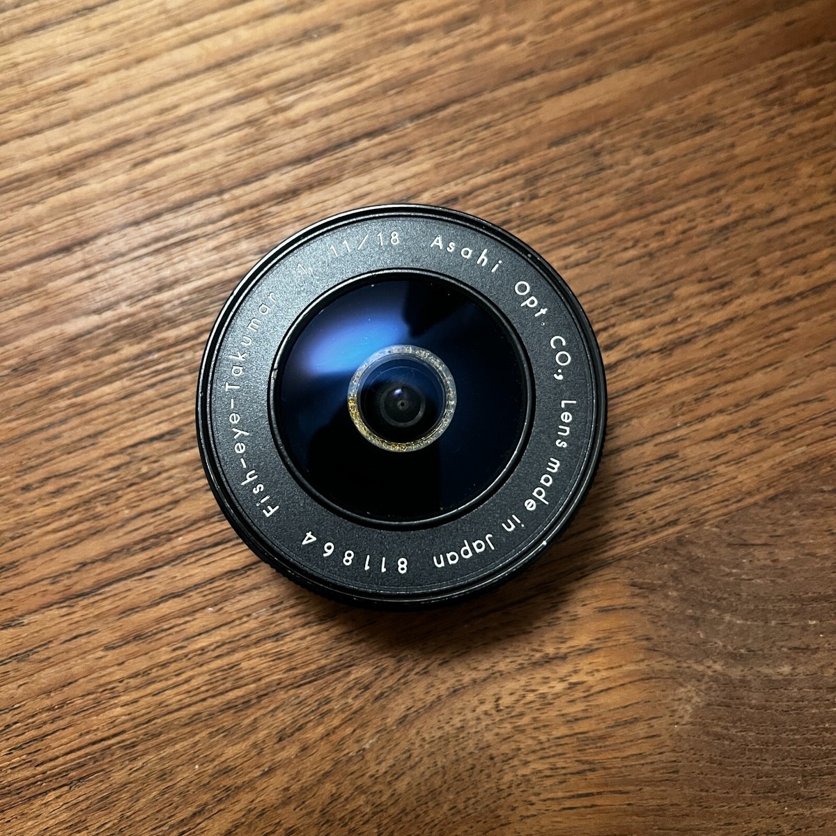 ASAHI PENTAX M42 F11 18MM FISH-EYE TAKUMAR PANCAKE ULTRA WIDE