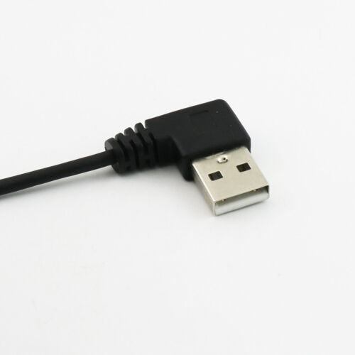USB 2.0 B Male Right Angle to A Right Angle Male Spiral Coiled Printer Cable 5ft - Picture 4 of 7