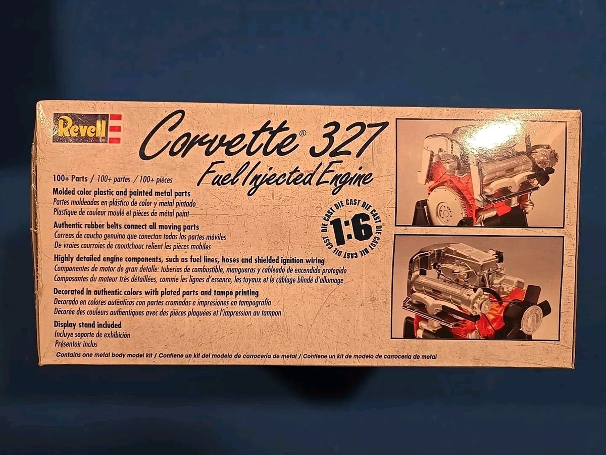 Revell 85-1594 Corvette 327 Fuel Injection 1:6 Scale Die