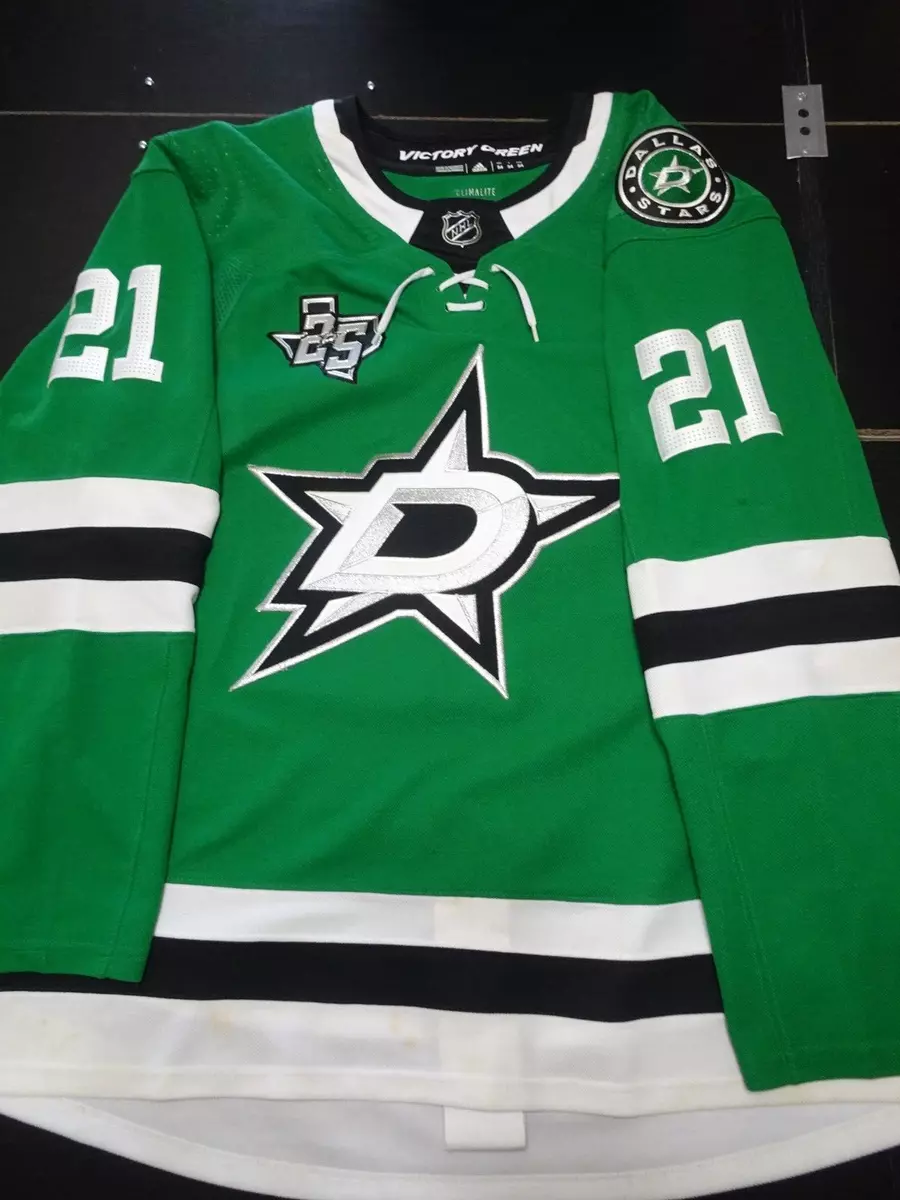 DALLAS STARS NHL 21 ROUSSEL 25th ANN Jersey ADIDAS Mens 54 PRE WORN VGUC READ