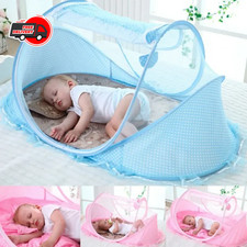 Portable Foldable Baby Bed Mosquito Net Tent Travel Crib for Newborn 0-3 Years