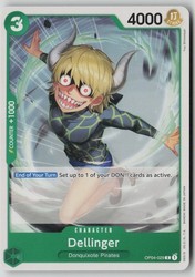 Dellinger OP04-029 Common Kingdoms of Intrigue One Piece TCG