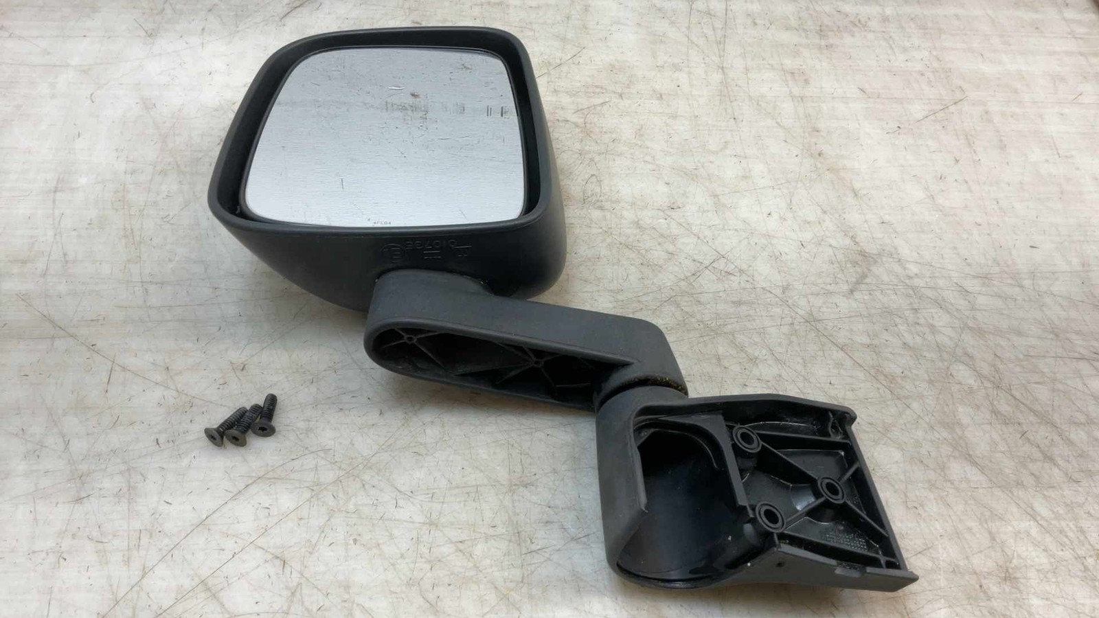 Jeep Wrangler TJ OEM Door Mirror Side View Driver Left Black 2003-2006 148091