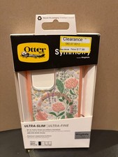 OtterBox iPhone 16 Symmetry Series Clear Case - Peachy Bloom Pink 77-97192 