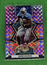 2022 Panini Mosaic - Eddie George #194 Camo Pink Mosaic Prizm