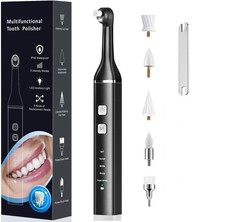 Electric Teeth Stain Remover Tooth Polisher, Plaque Remover Teeth Cleaning