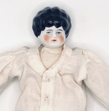 Antique German China Head Doll - 11 inches. Ca. 1890.