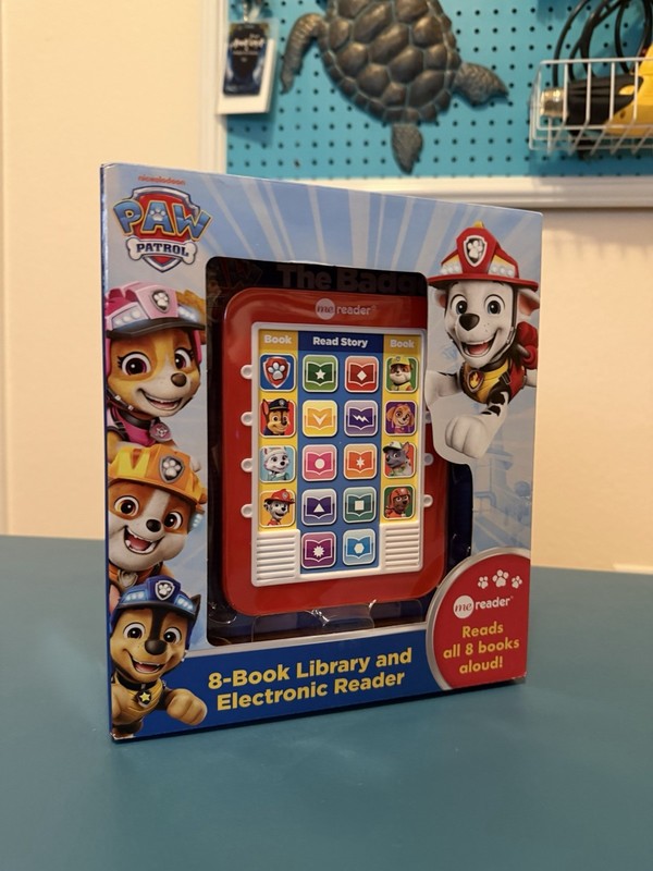 Nickelodeon PAW Patrol 8-Book Library Electronic Reader Me Reader Platform 2021