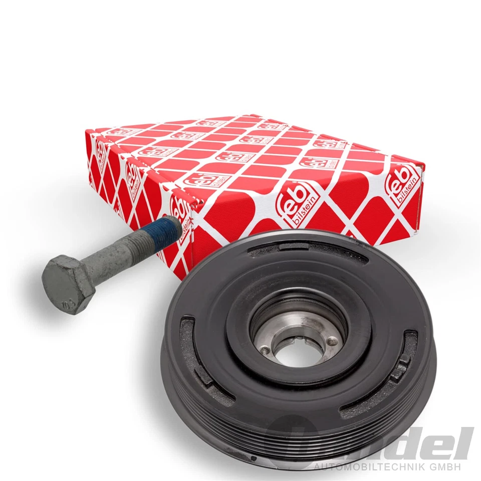 FEBI Poulie De Vilebrequin Compatible Avec CITROEN BERLINGO C5 C8 JUMPER XSARA - Photo 2/2