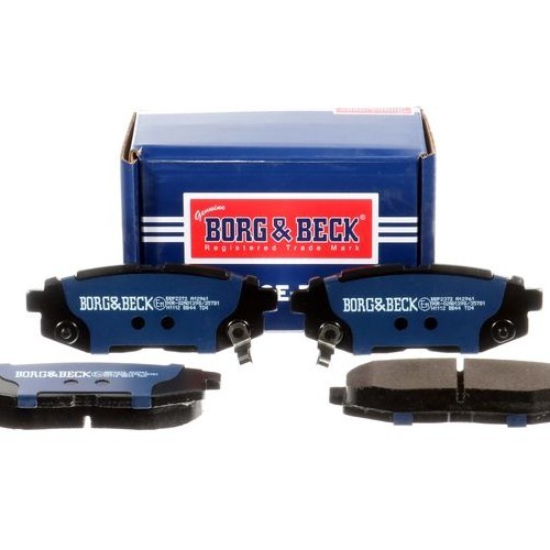 BORG & BECK Brake Pad Set, disc brake BBP2372