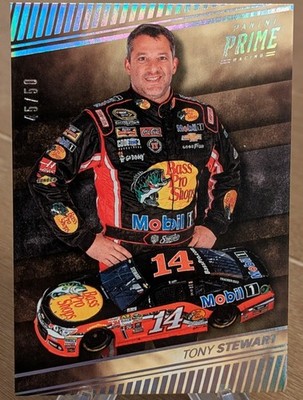 2018 Prime Driver And Car Holo Silver SP 45/50 Tony Stewart