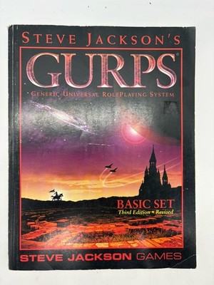 Gurps Basic Set - 3rd Edition Revised - Steve Jackson - Basic Set - Role Playing