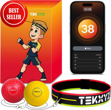 � Reflex Ball with Counter App & Online Community, 2 Difficulty Levels Boxing Ba