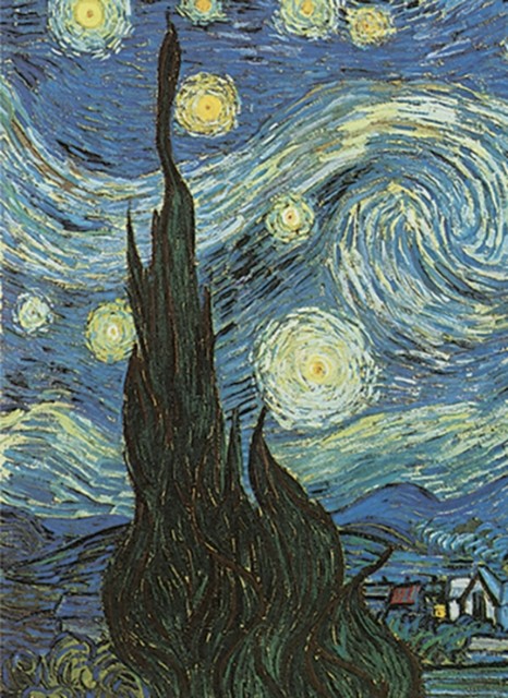 Van Gogh's Starry Night Notebook by Van Gogh (Paperback Book)