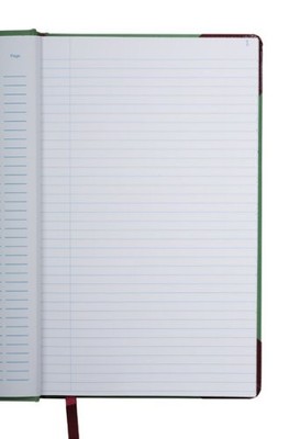 Esselte Record-ruled Canvas Books - 300 Sheet[s] - 12.50'' X 7.62'' Sheet Size -