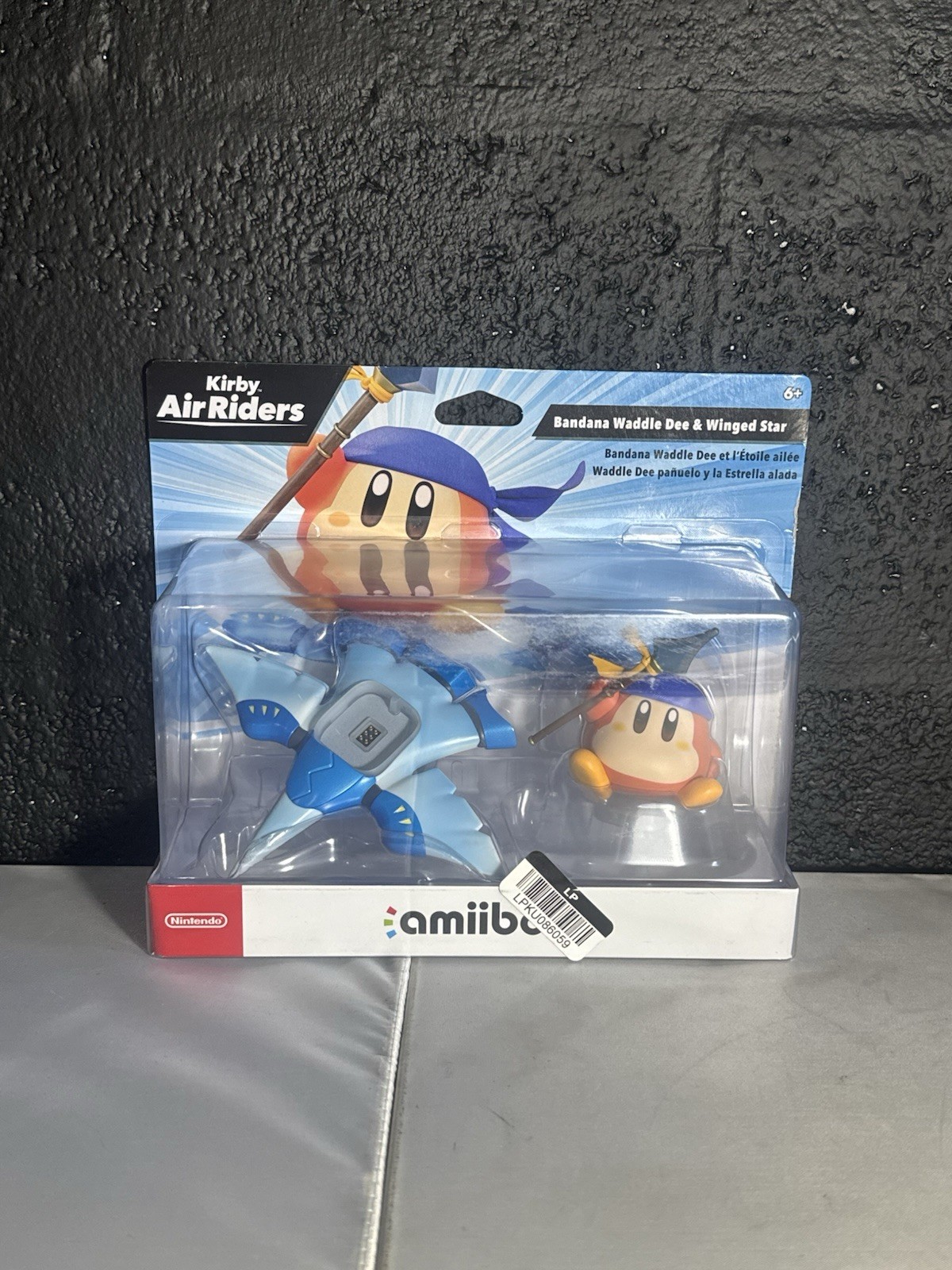 Nintendo amiibo Figure Kirby Air Riders Bandana Waddle Dee & Winged Star