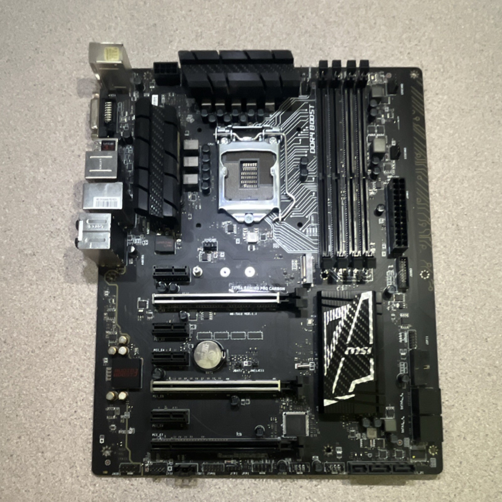 MSI Z170A GAMING PRO CARBON ATX Intel LGA1151 DDR4 4DIMM PCIe Gaming