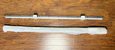 2PCS SBR12 1000mm Linear Guide Rail Slide Rail 4 PCS SBR12UU Bearing Block