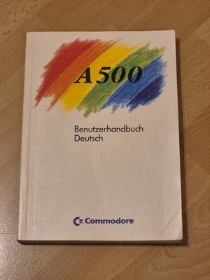   Buch: A500 Benutzerhandbuch Deutsch   Commodore Amiga 500  