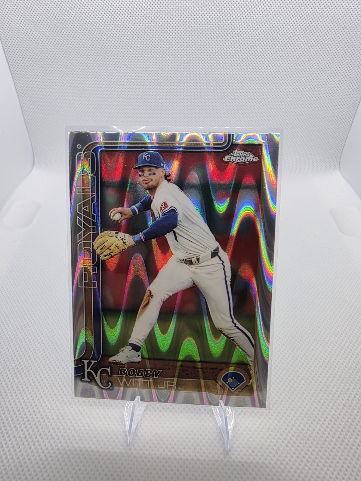 2025 Topps Chrome - Bobby Witt Jr. #93 RayWave Refractor