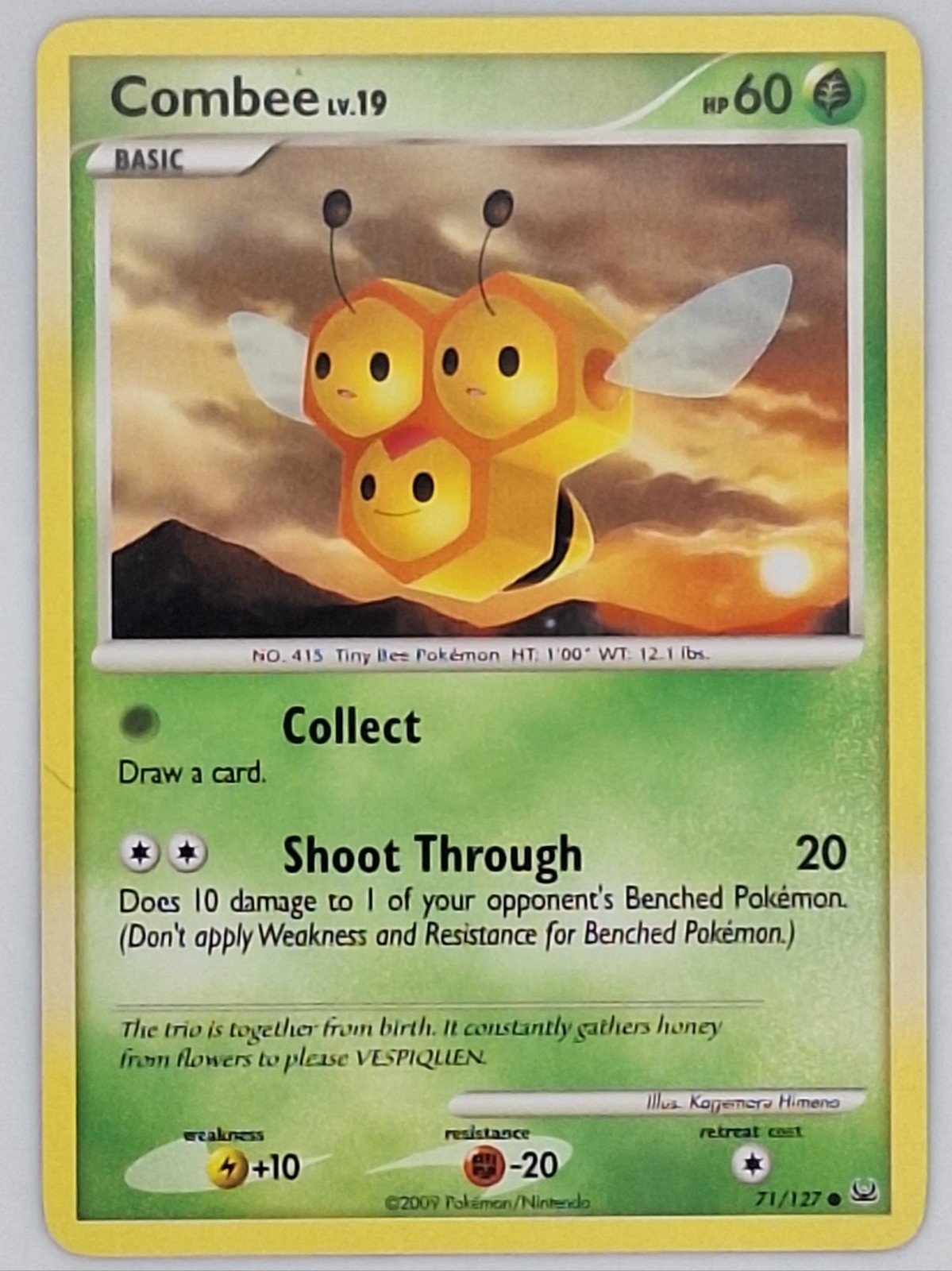 Pokémon TCG - Combee - 71/127 - Common - Platinum NM