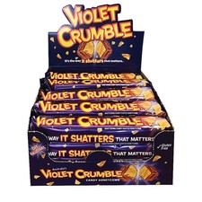 Violet Crumble Chocolate Bars   20 Count Box ...