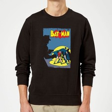 Image of Official Batman Cover Sweatshirt Black Adults