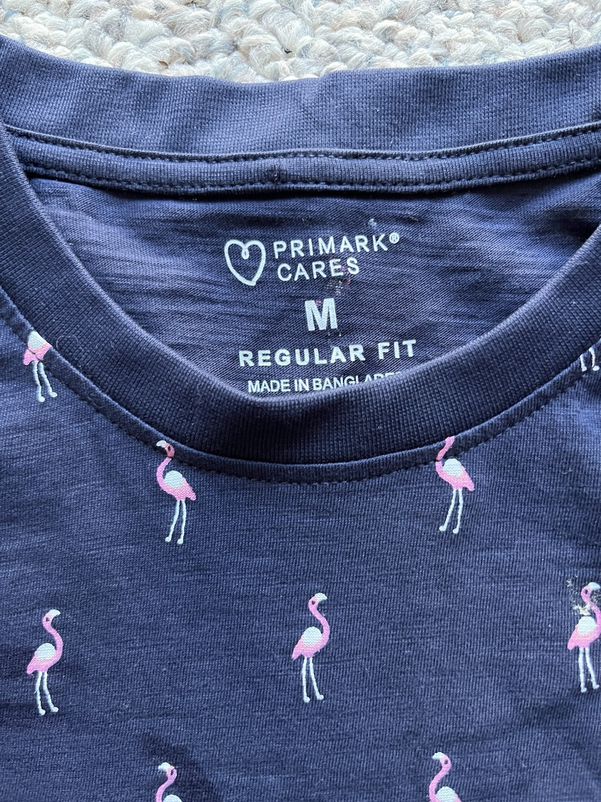 Pink Flamingo Tshirt Primark NWT Sz M image 3