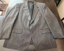 Vtg Mens Burberry Suit Coat 100 Pure Wool Made IN USA See Measurements For Size