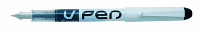 Pilot V Pen Disposable Fountain Pen - Black, Box of 12 12 Count (Pack of 1) Blac