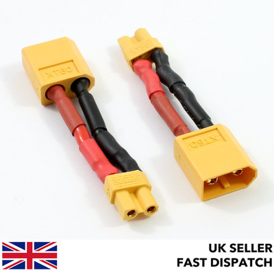 XT60 Stecker auf XT30 Buchse Stecker Kabel Adapter/Draht/Kabel 30mm RC LiPo