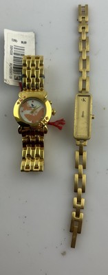 Lotto 2 Orologi Quarzo Donna Analogici Non Funzionanti Laurens Calvin Klein
