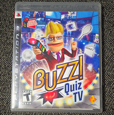 Sony Buzz! Quiz TV PS3 NTSC-U/C Online Multiplayer Manual Included Game Only