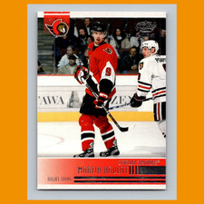 Martin Havlat #184 2004-05 Pacific Ottawa Senators Hockey Card NHL
