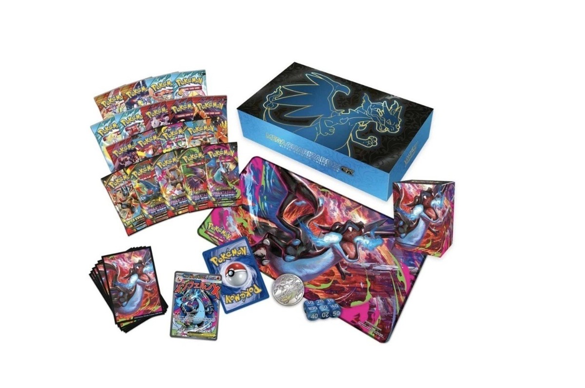 Pokemon TCG: Mega Charizard X ex Ultra-Premium Collection READY TO