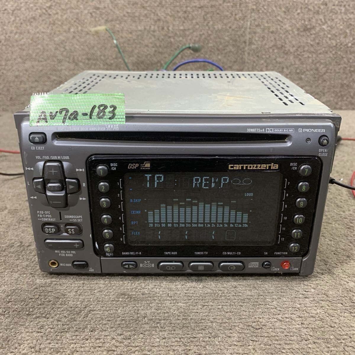 carrozzeria Pioneer FH-P90 当時物 カーオーディオ Pioneer Carrozzeria FH-P90 2DIN CD cassette Deck Player Working | eBay