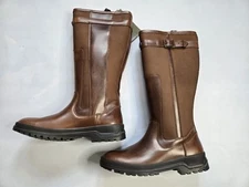 LE CHAMEAU JAMESON MENS STANDARD FIT CARAMEL BROWN LEATHER BOOT MADE IN PORTUGAL