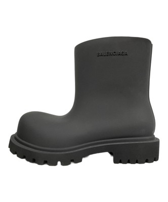 BALENCIAGA / Steroid Rubber Boots Black Size: 44 | eBay