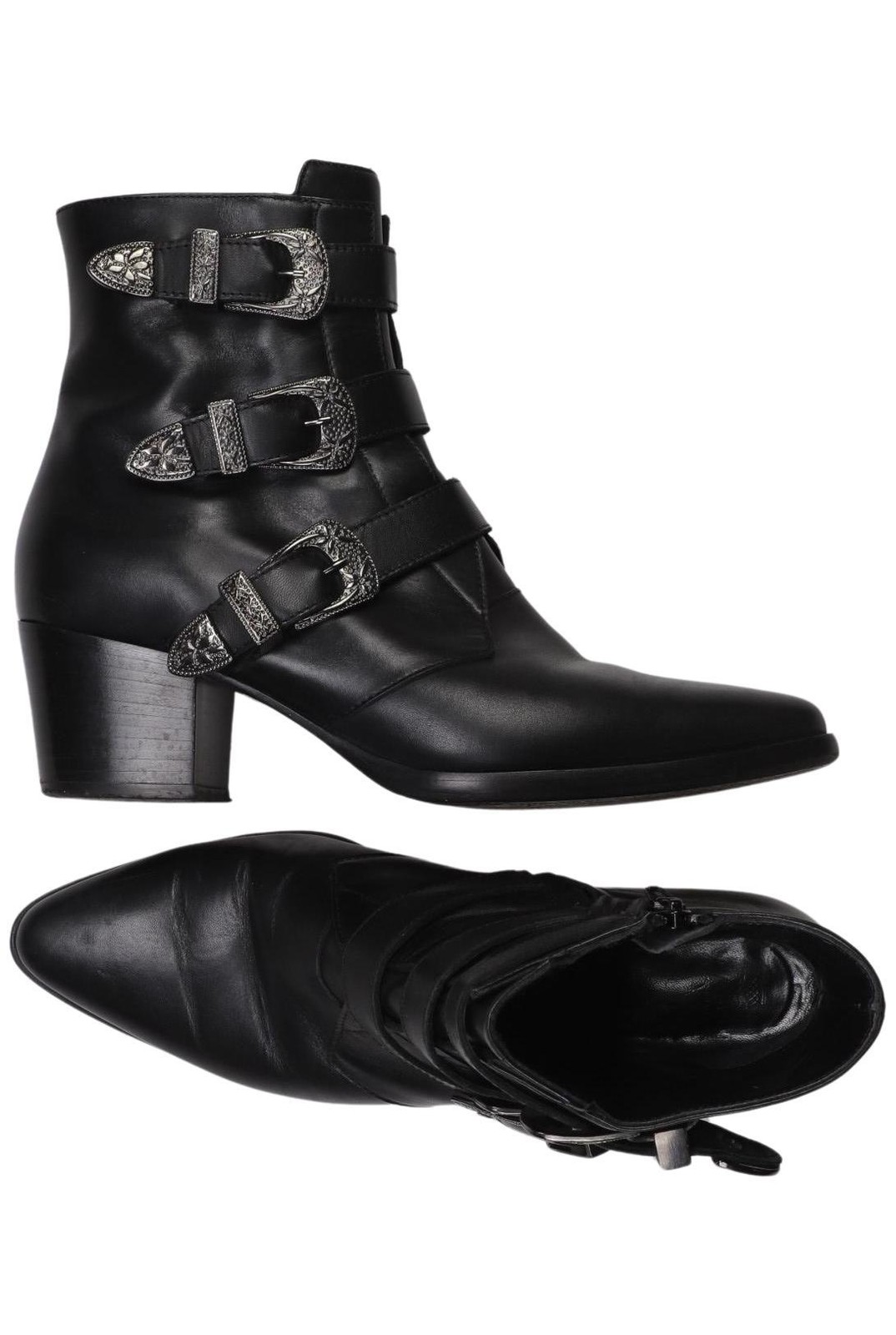 NAVYBOOT Stiefelette Damen Ankle Boots Booties Gr. EU 40 Schwarz #3rhwkym