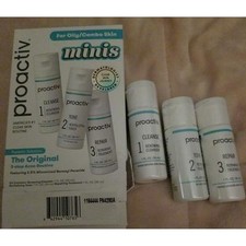 Proactiv Solution 3 Step Acne Treatment Minis, Trial sized, Travel kit, 1 fl oz
