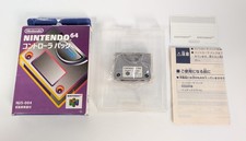 Controller Memory Pak NUS-004 Nintendo N64 Complete in Box JP - Tested