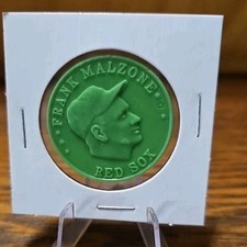 1960 Armour Coins Frank Malzone Boston Red Sox Green Rare