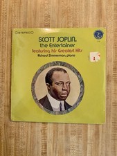 Scott Joplin The Entertainer His Greatest Hits Vinyl LP Record Album Sealed New