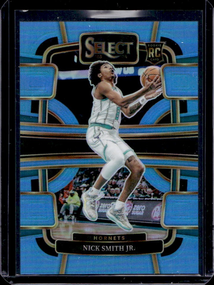 2023-24 Select Nick Smith Jr. RC Light Blue Prizm Concourse #/299