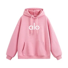 2025 New AIo Yoga Macaron Color Round Neck Hoodie Sweatshirt Casual Couple Tops
