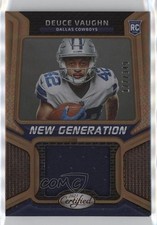 2023 Certified New Generation Jerseys Mirror Bronze 177/349 Deuce Vaughn c5b